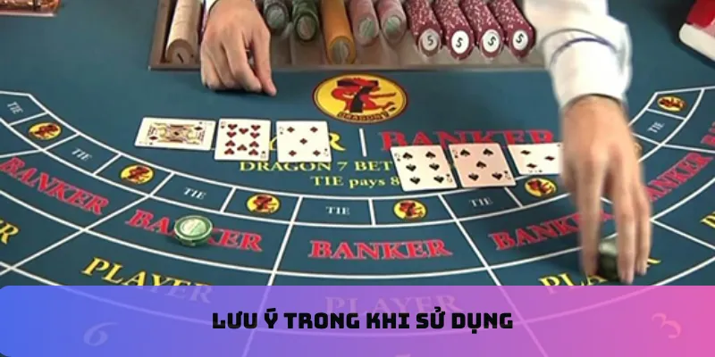 Lưu ý trong khi sử dụng